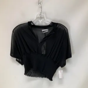 Top Short Sleeve By Urban Outfitters In Black, Size: S