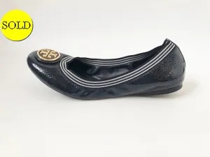 Tory Burch Blue Ballet Flat Size 10.5