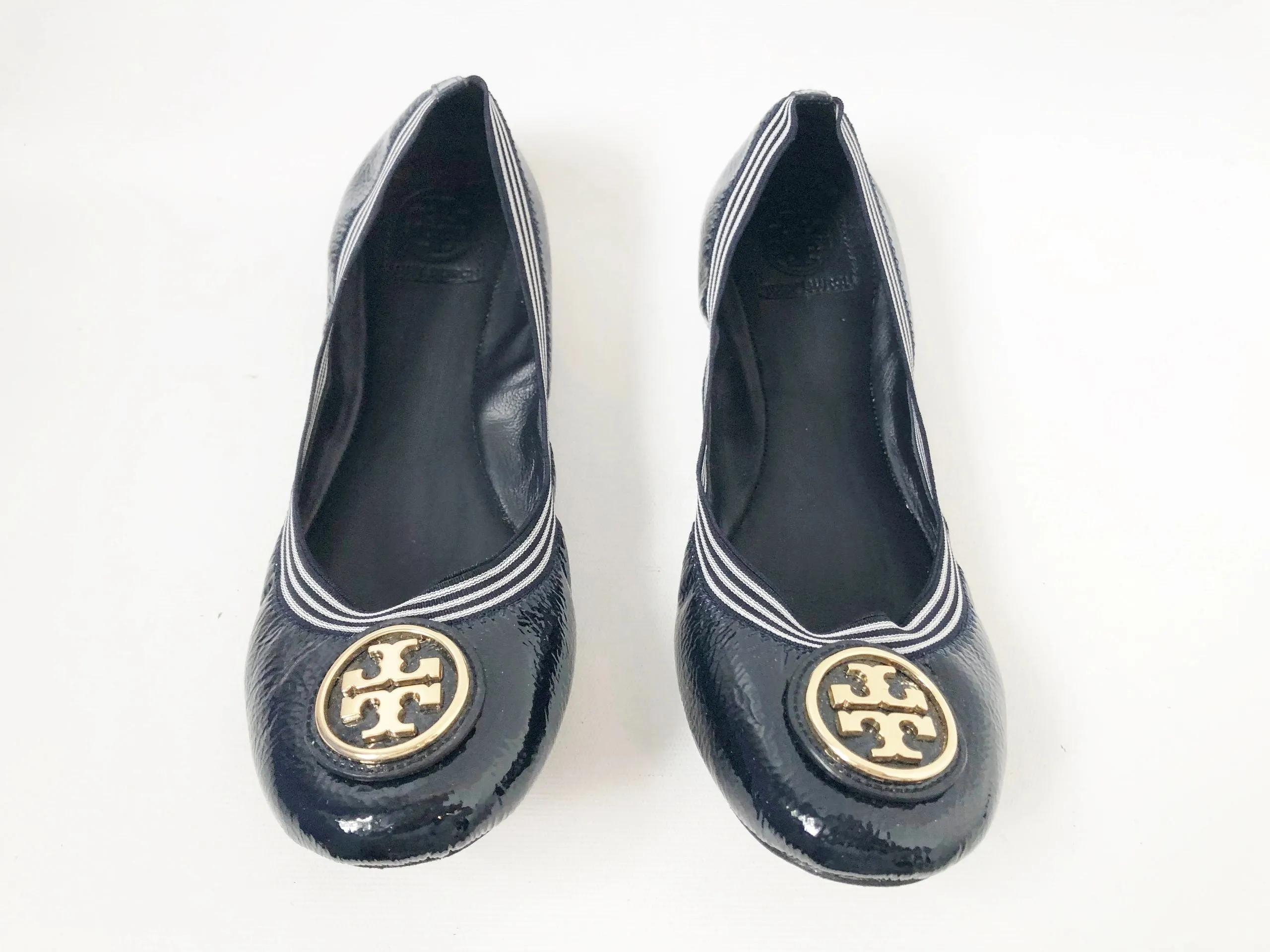 Tory Burch Blue Ballet Flat Size 10.5