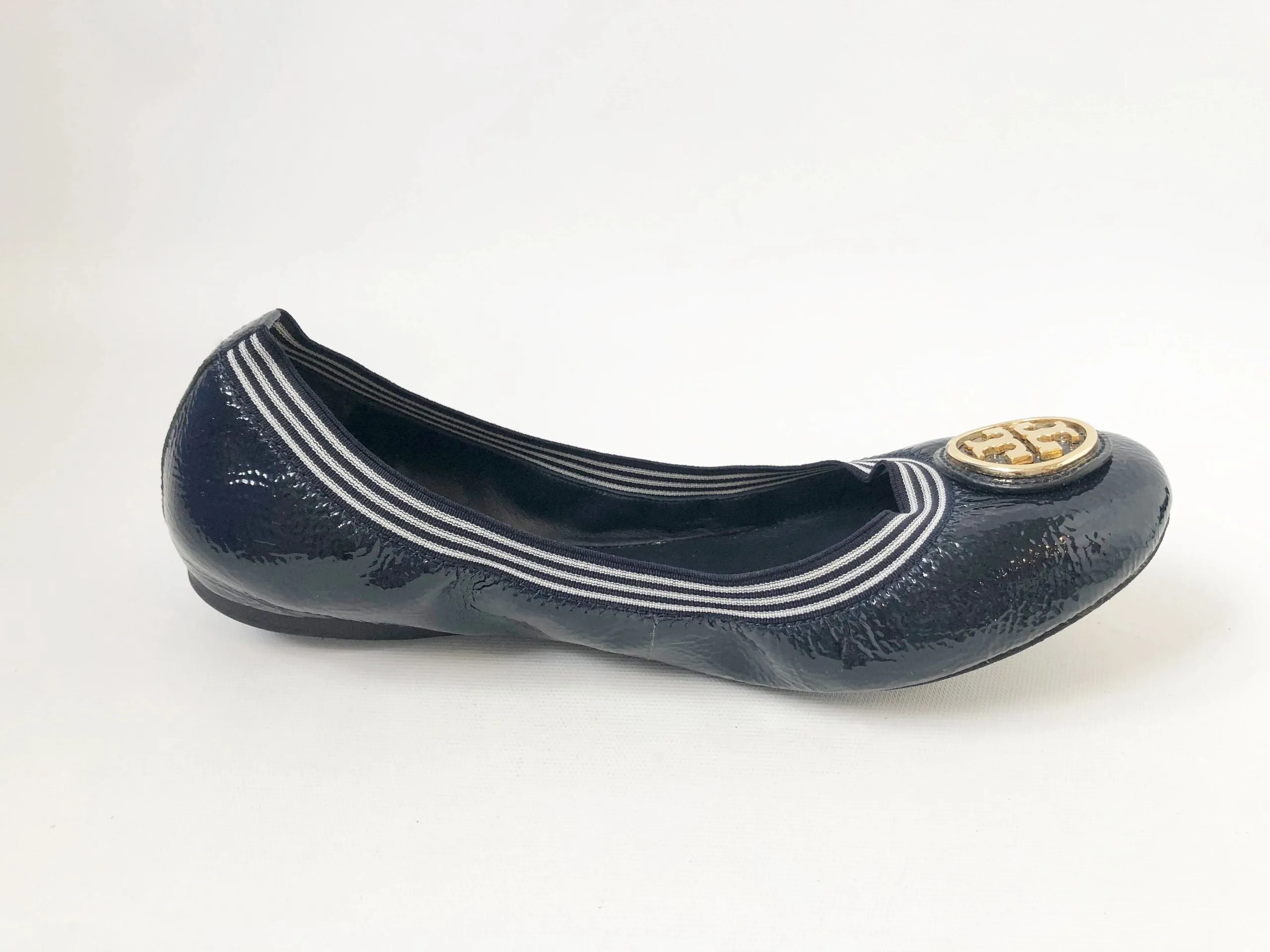 Tory Burch Blue Ballet Flat Size 10.5