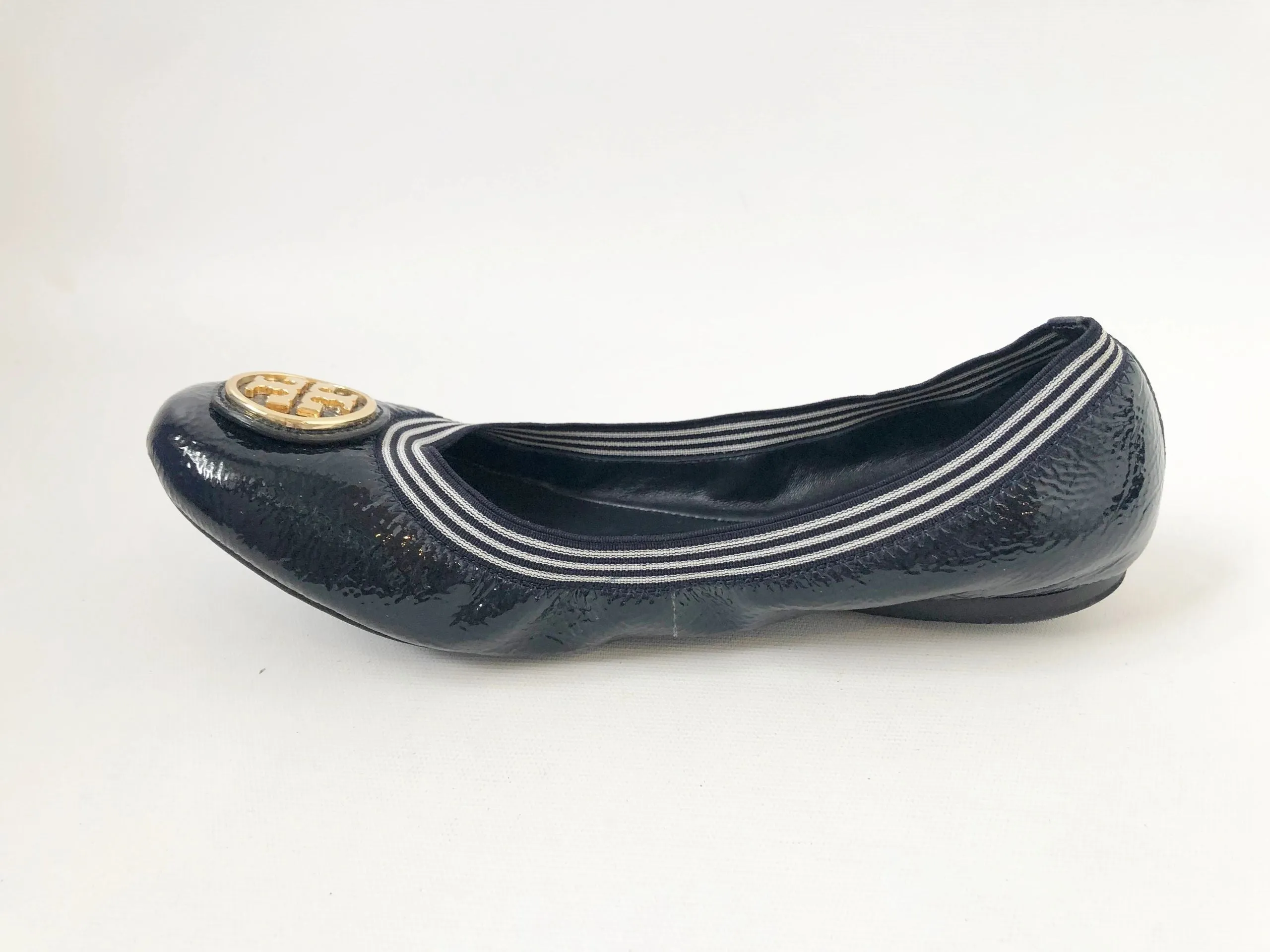 Tory Burch Blue Ballet Flat Size 10.5