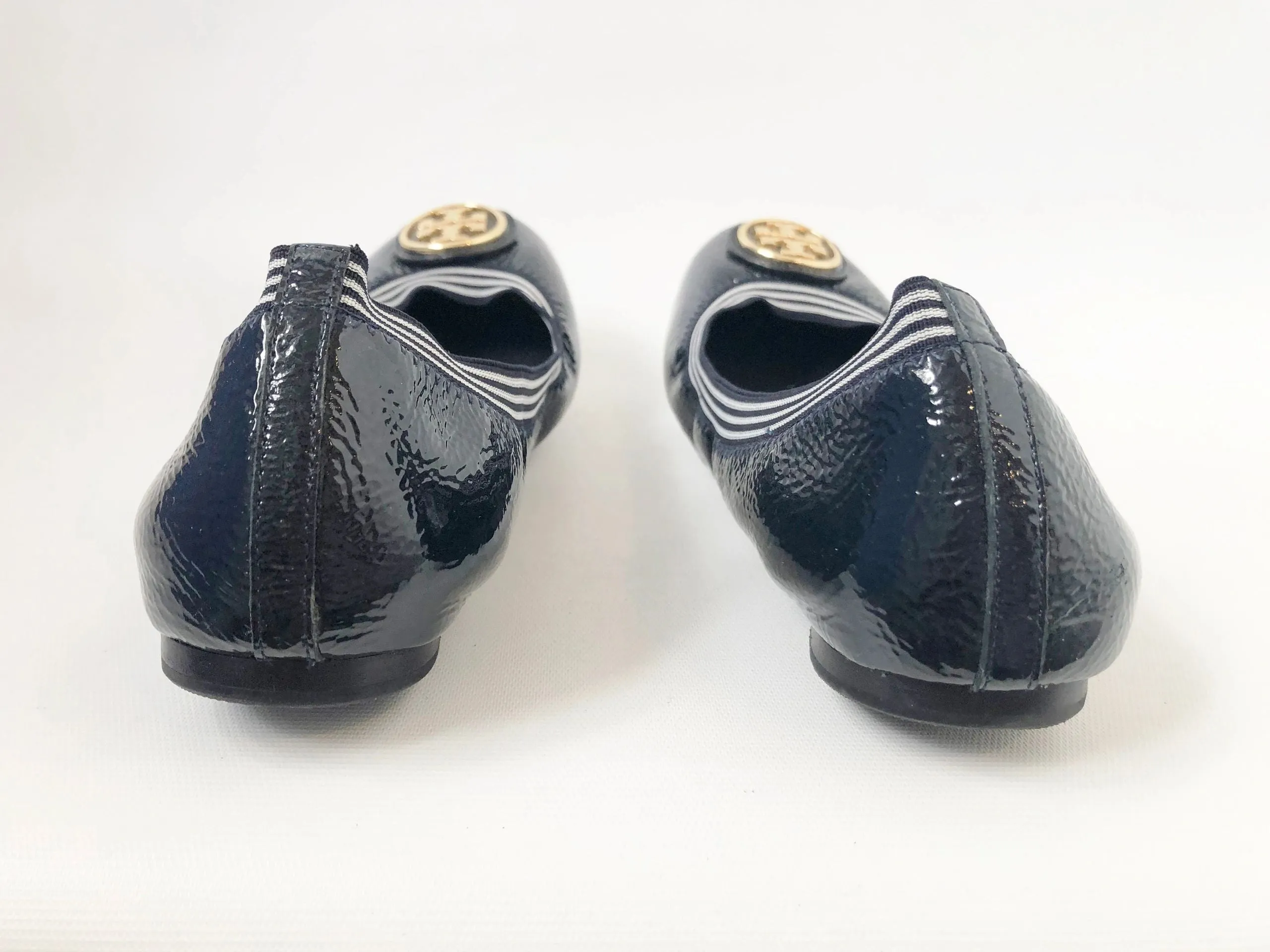 Tory Burch Blue Ballet Flat Size 10.5
