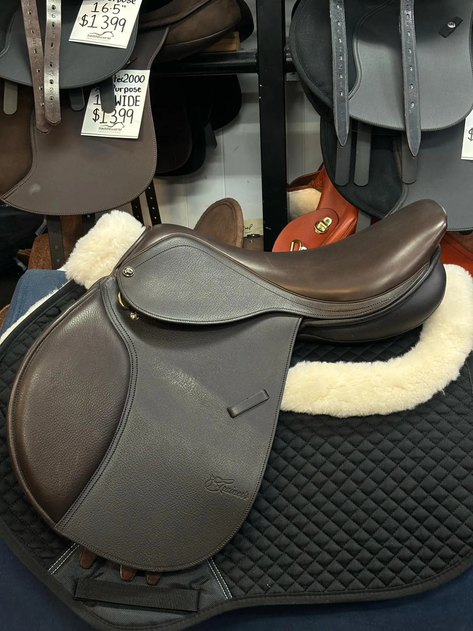Trainers Masters Jump Saddle DEMO