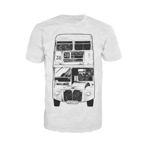 UA London Calling Bus 38 Hackney Men' T-shirt (Heather Grey)