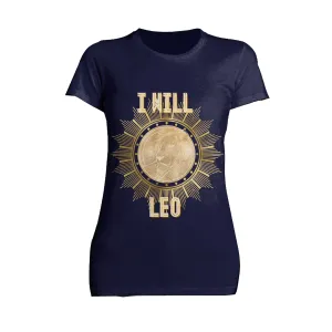 UA Supreme Star Sign Leo Lion Women's T-shirt (Navy)