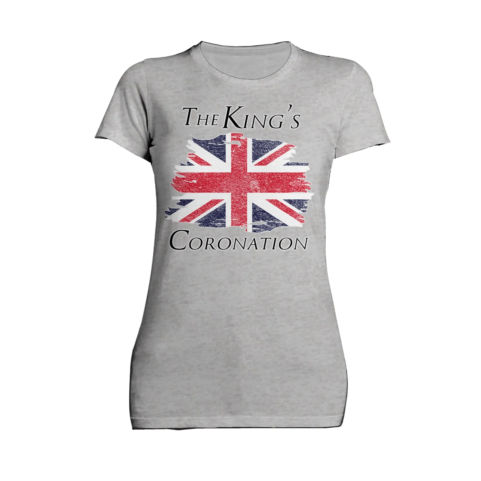 Urban Attitude Kings Coronation 2023 British Flag Women's T-shirt
