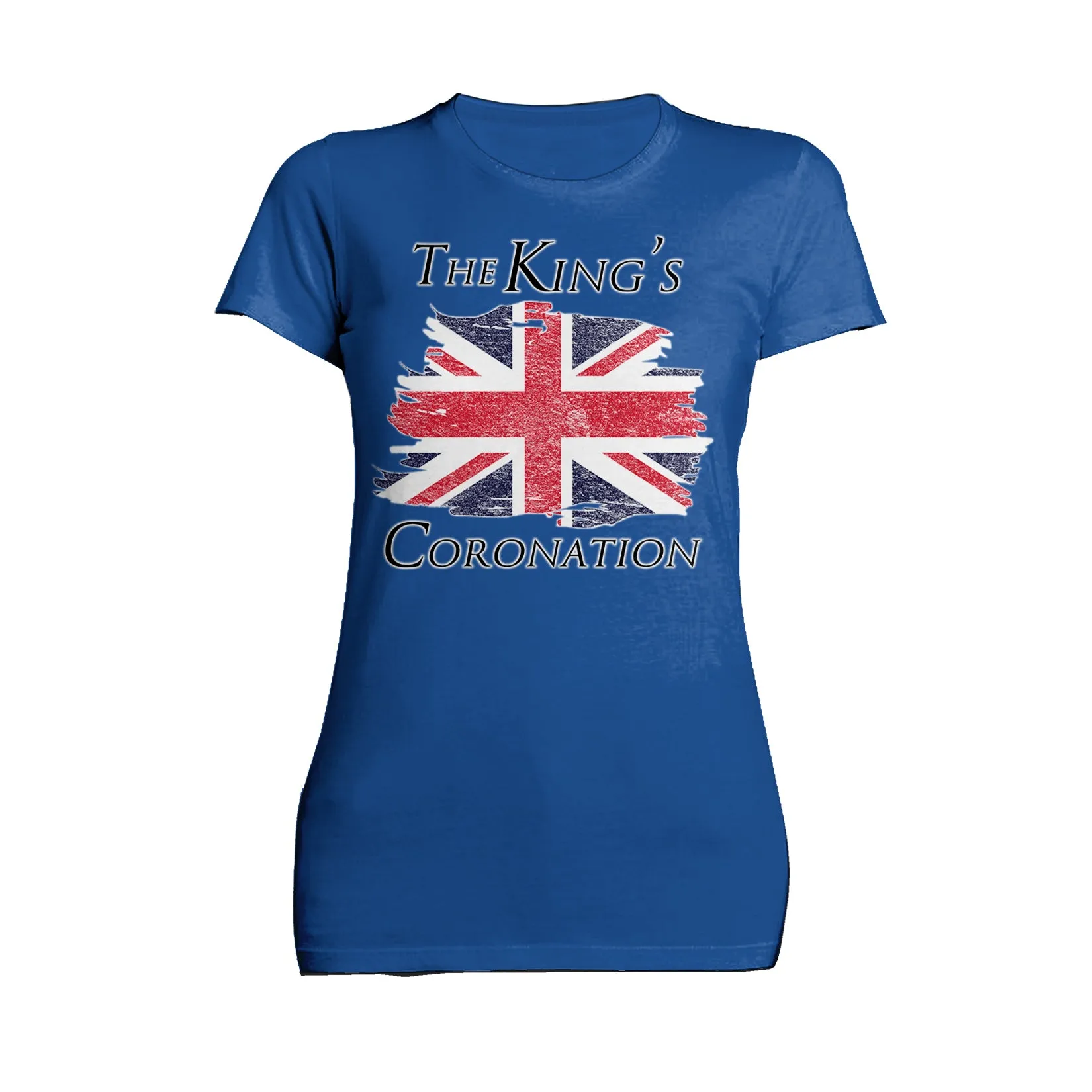 Urban Attitude Kings Coronation 2023 British Flag Women's T-shirt