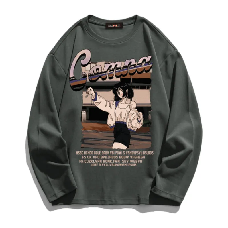 Urban ‘Japanese Girl’ Long Sleeve Shirt