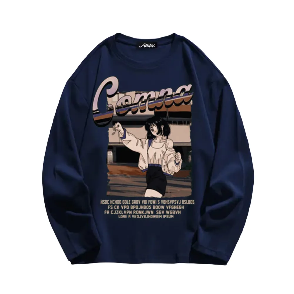 Urban ‘Japanese Girl’ Long Sleeve Shirt