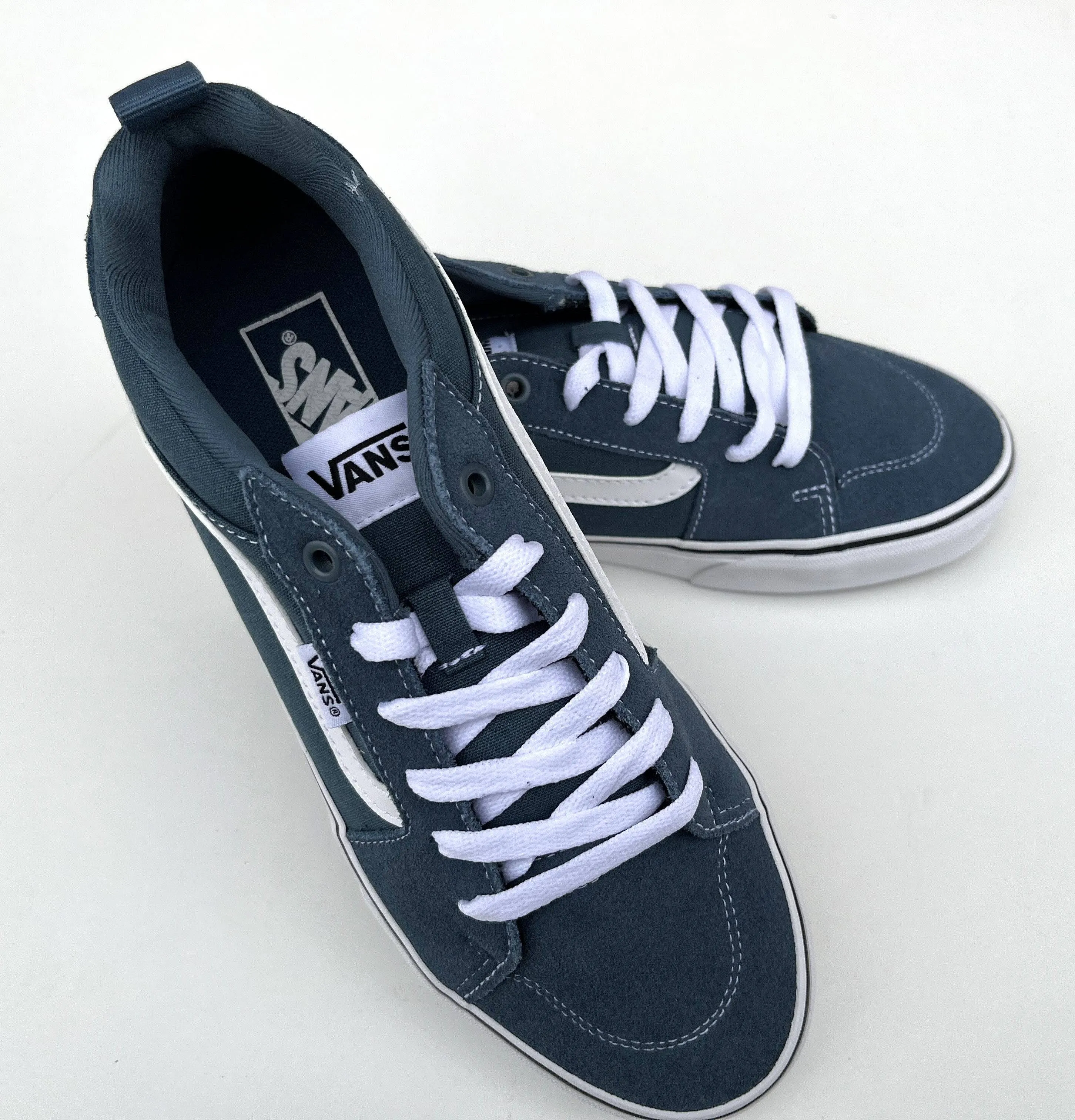 VANS Mens Filmore Suede Canvas Teal-TEAL