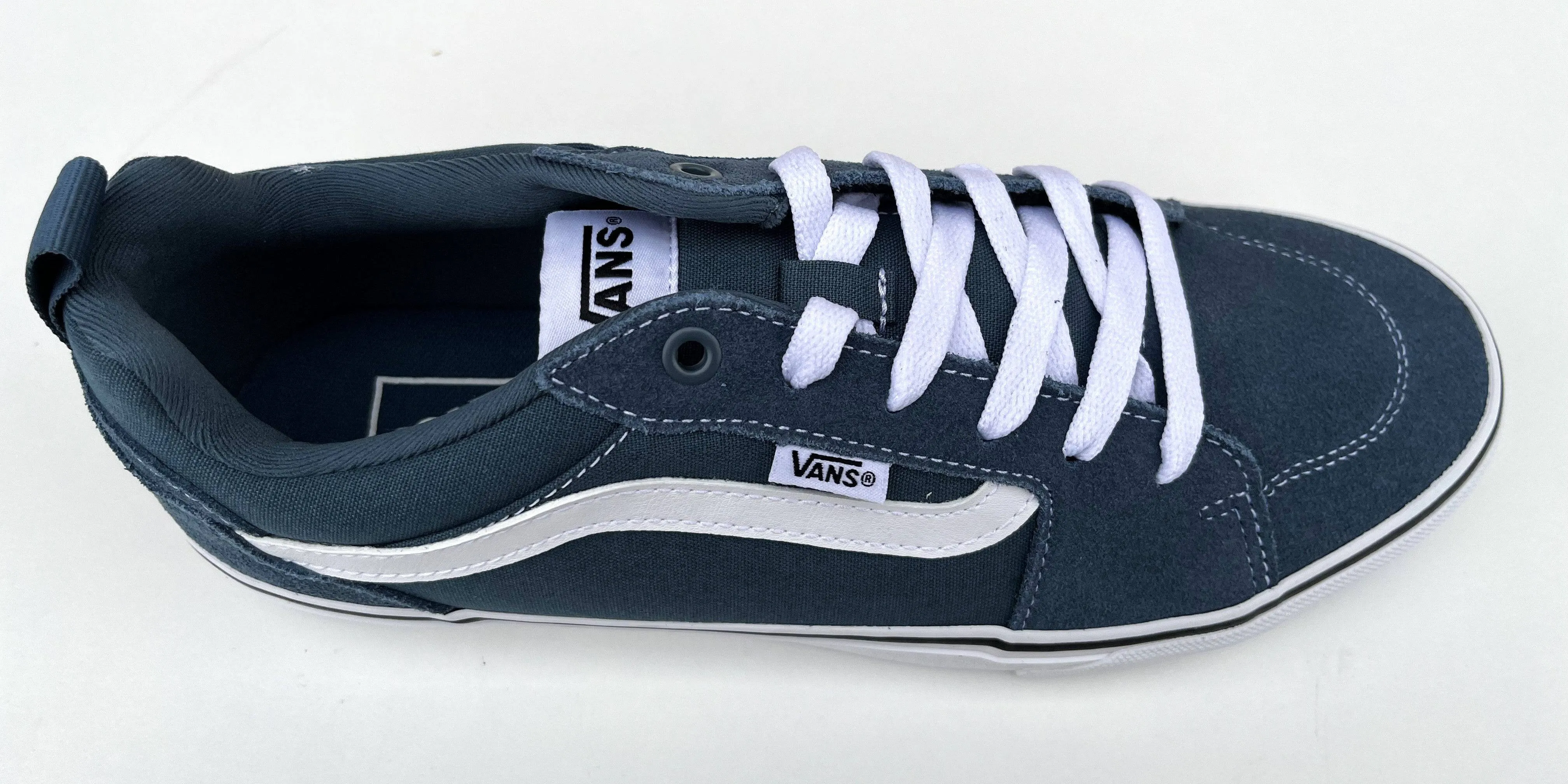 VANS Mens Filmore Suede Canvas Teal-TEAL