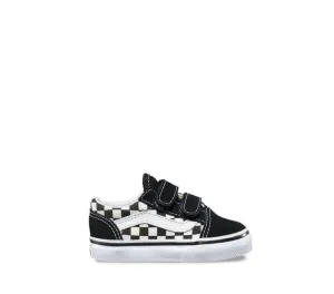 VANS OLD SKOOL INFANT - CHECK BLACK WHITE