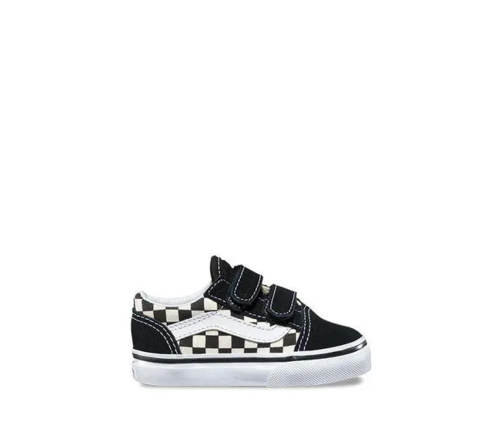 VANS OLD SKOOL INFANT - CHECK BLACK WHITE