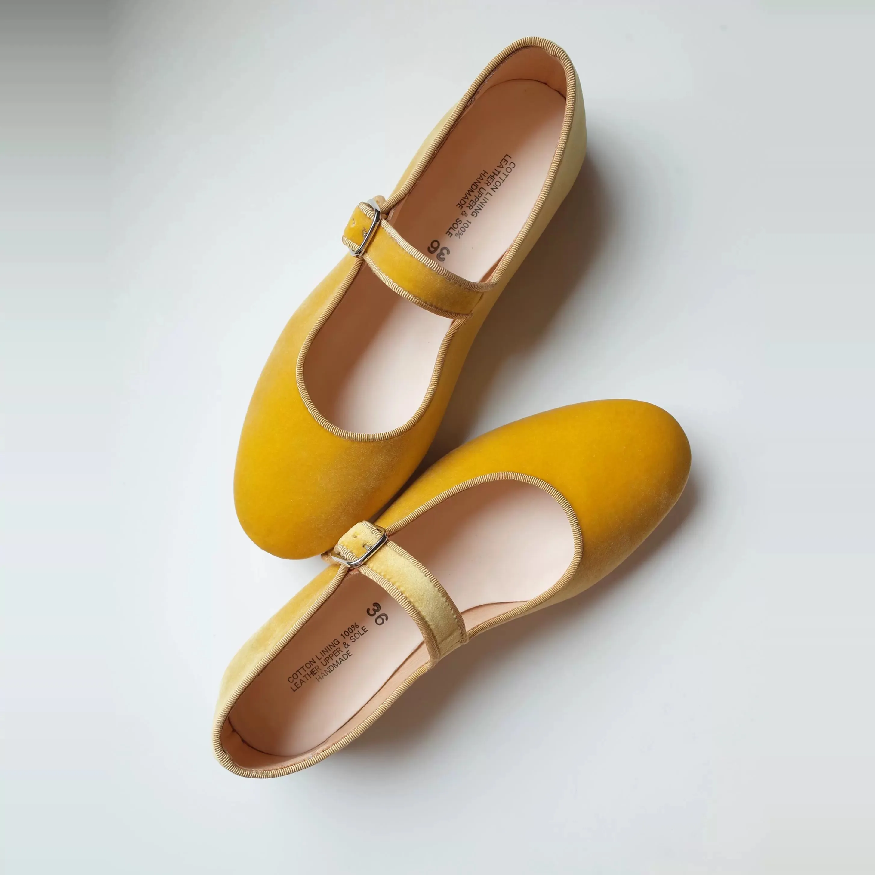 Velvet Mary Jane Shoes