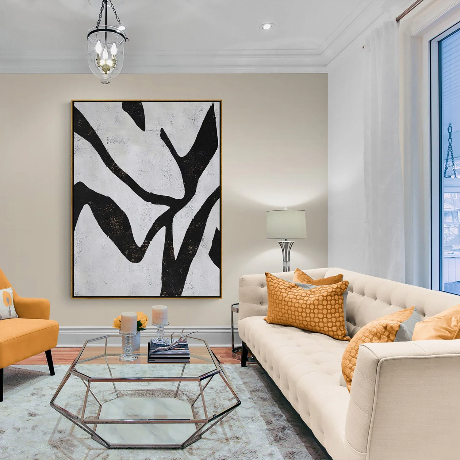 Vertical Minimal Painting H227V