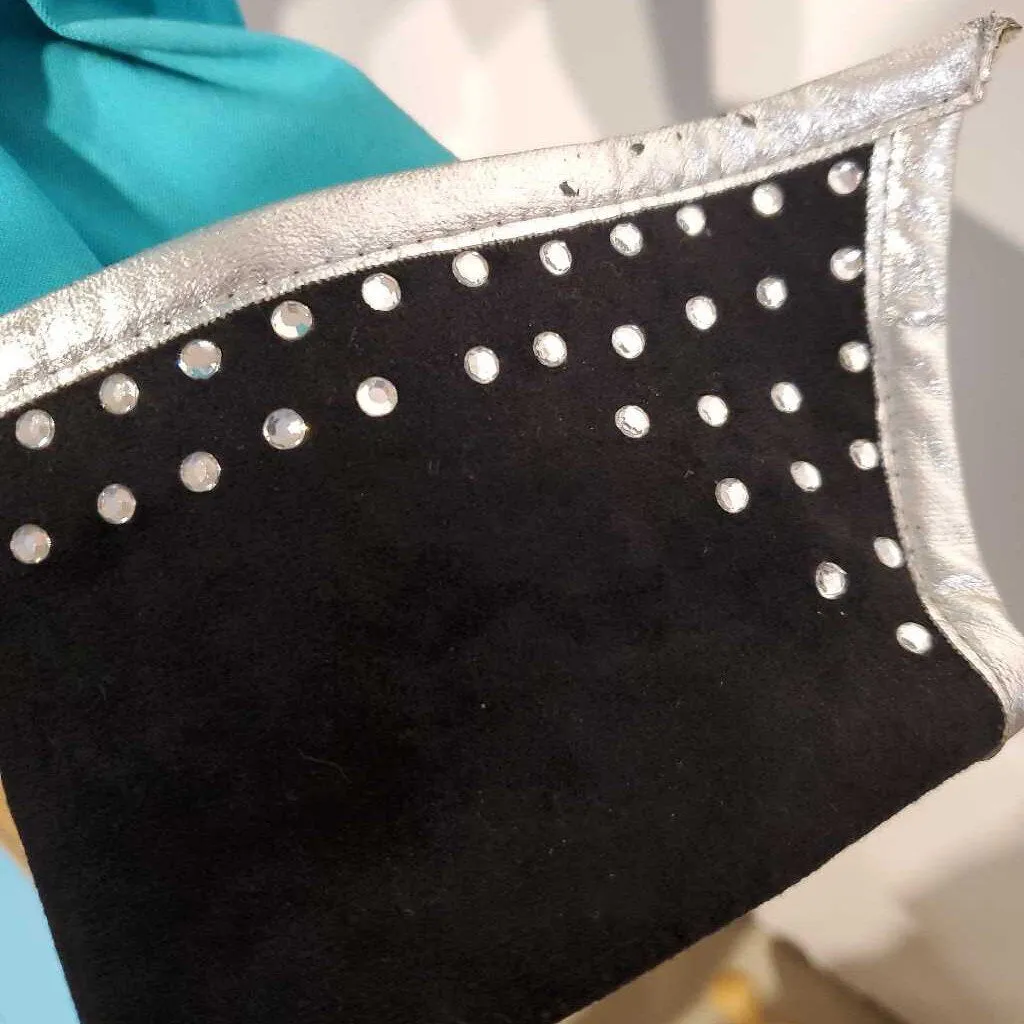 Western Collection Aqua with silver black