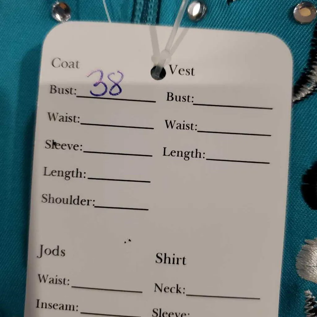 Western Collection Aqua with silver black