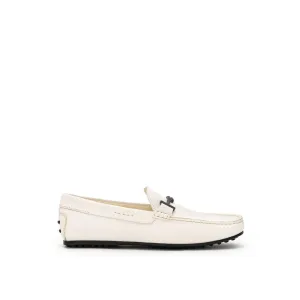 White Leather Loafer
