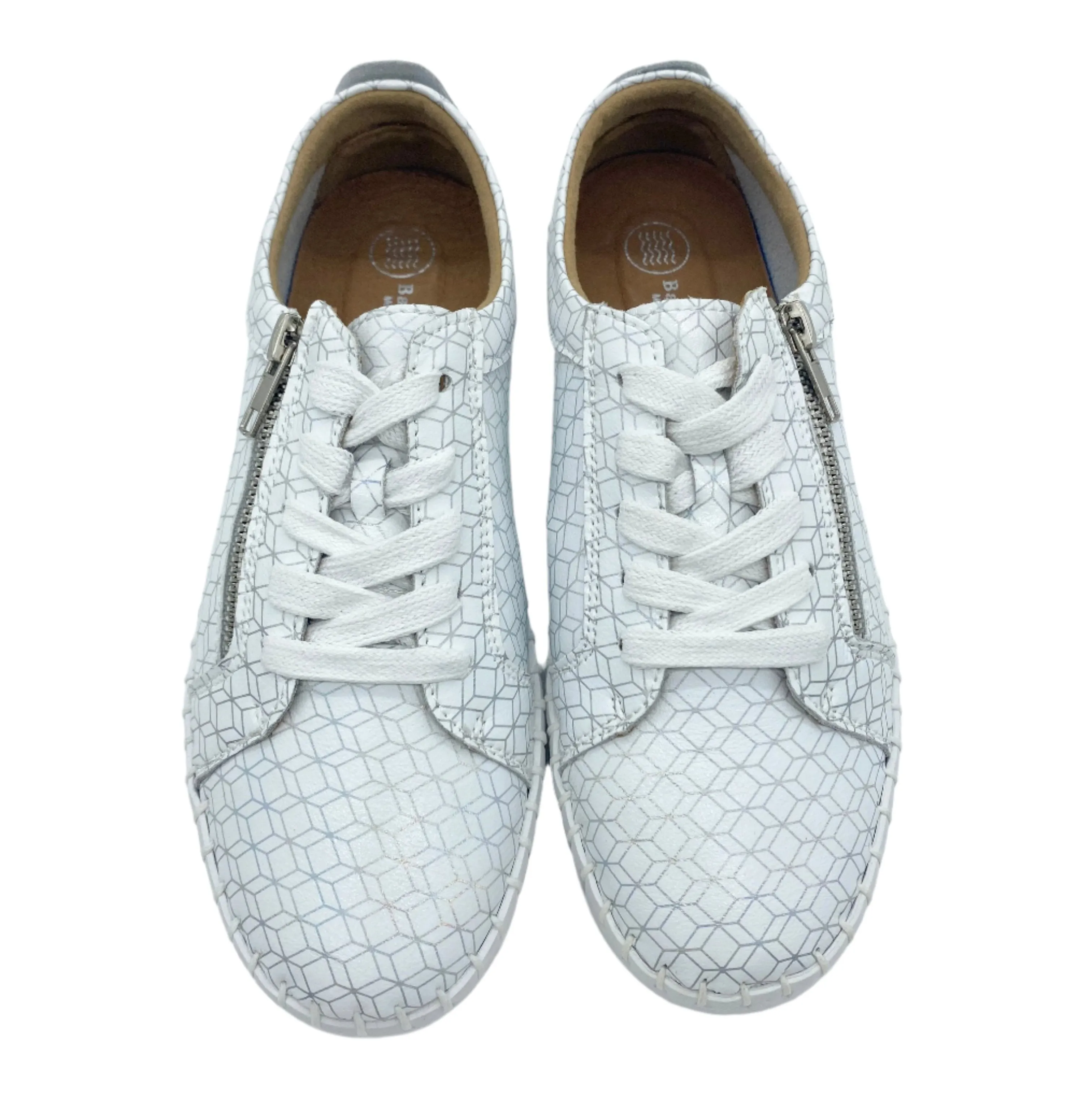 White Print MEDUSA sneaker