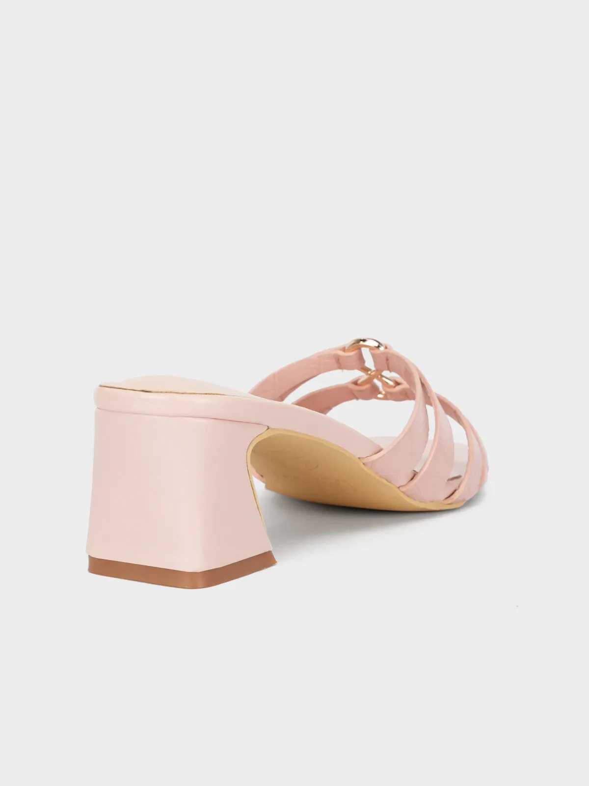 Women "ALEZAE" Block Heel Sandals