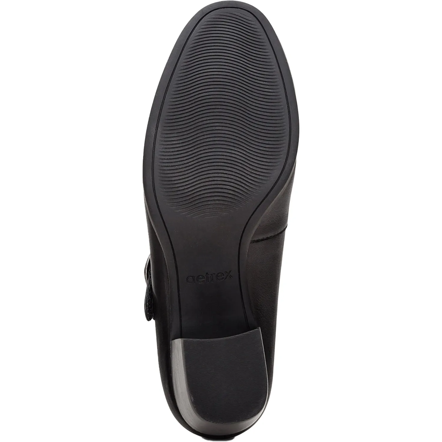 Women's Aetrex Sara Black Leather