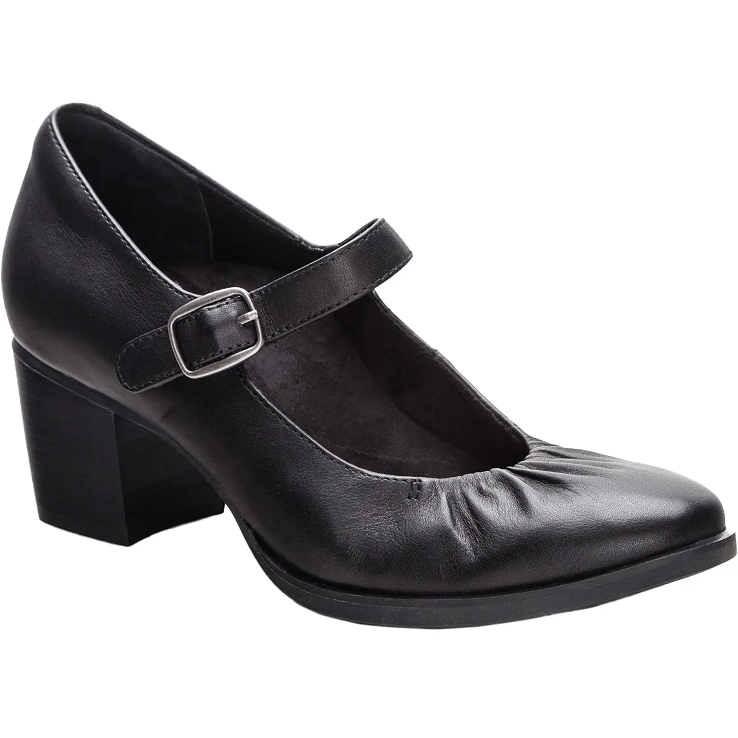 Women's Aetrex Sara Black Leather