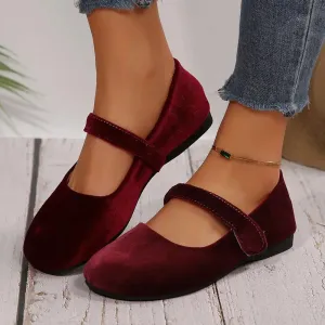 Women’s Burgundy Mary Janes – Lightweight & Dressy