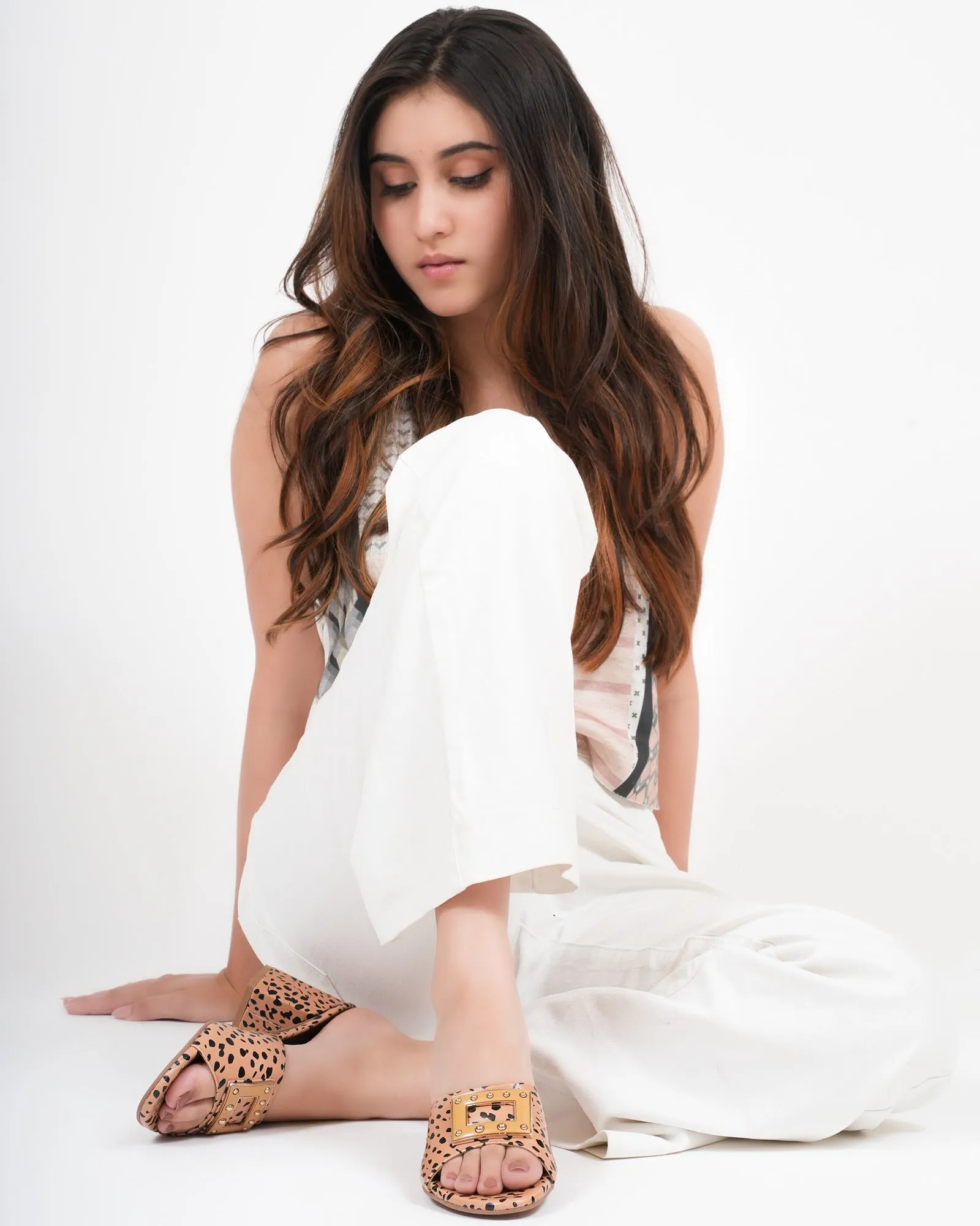 Women's Cheetah Print Block Heels