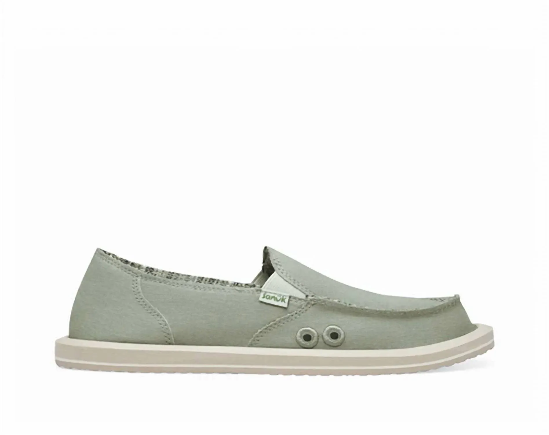 Women's Donna Slip On In Clay Gray Hemp