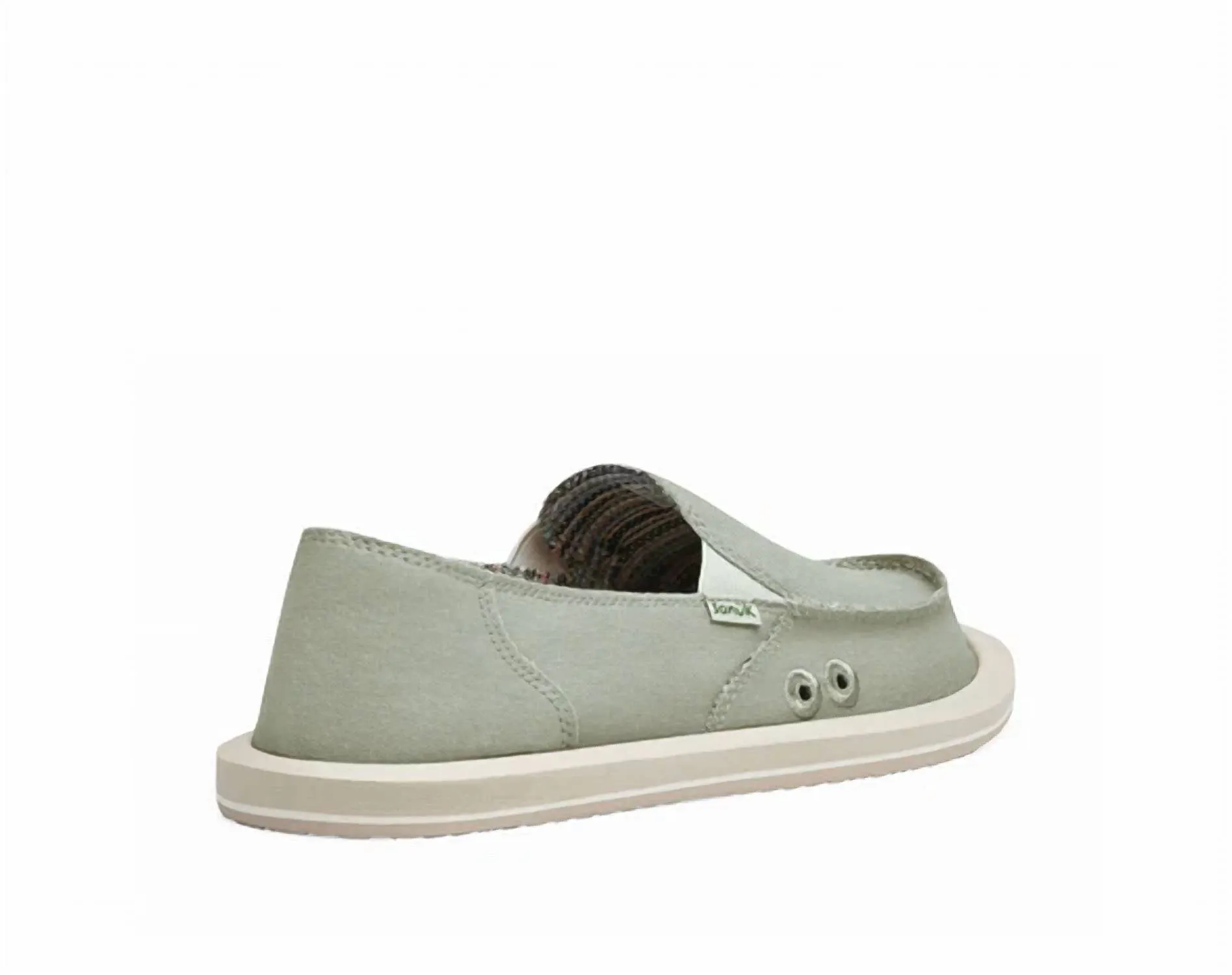 Women's Donna Slip On In Clay Gray Hemp