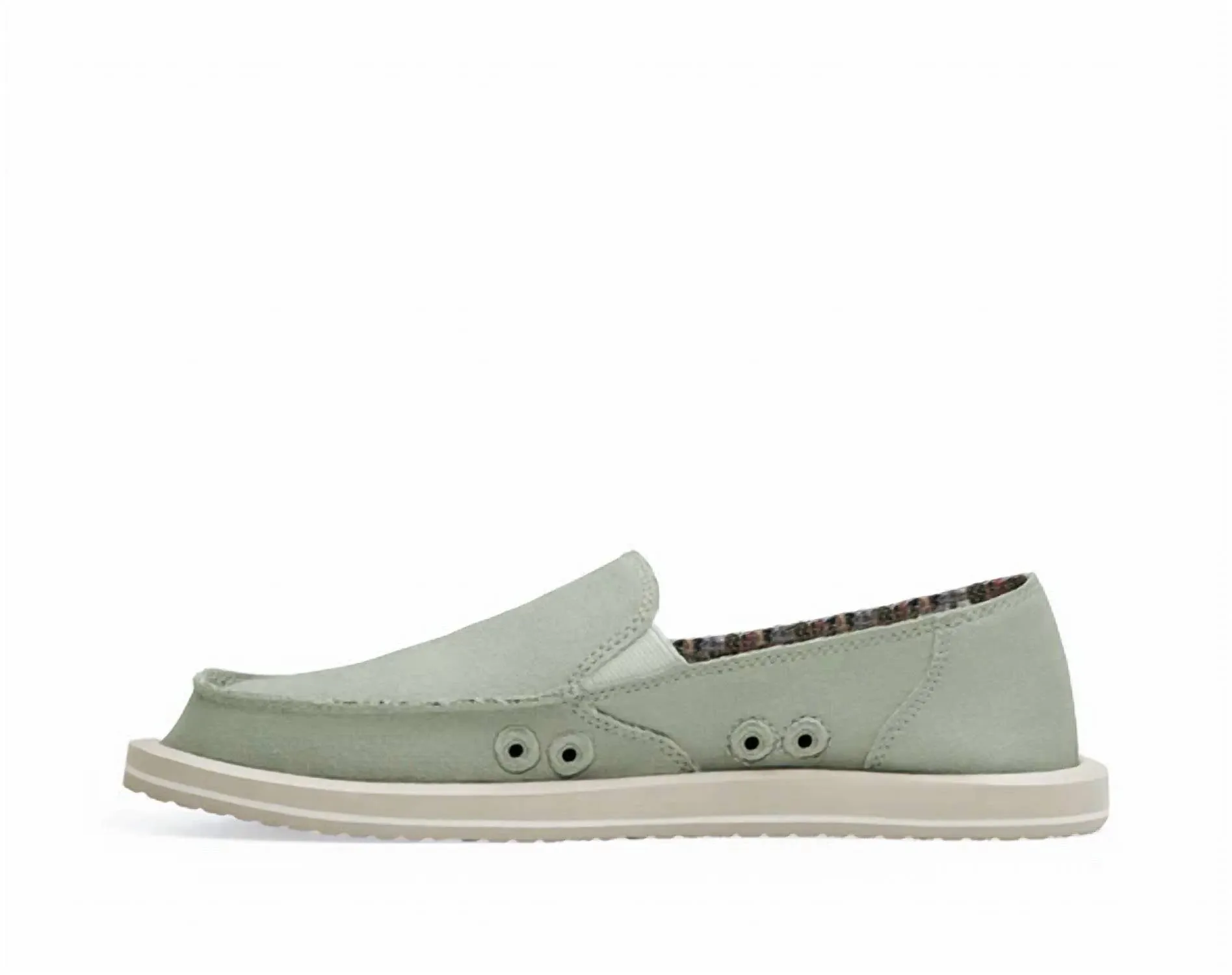 Women's Donna Slip On In Clay Gray Hemp