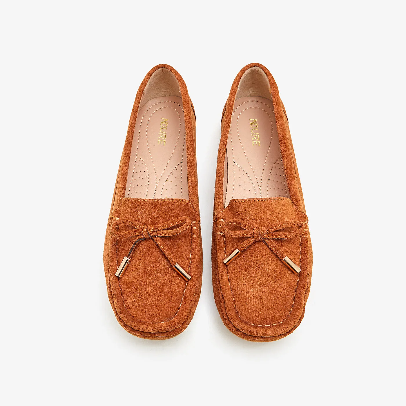 Women's Moccs with Bow Detail