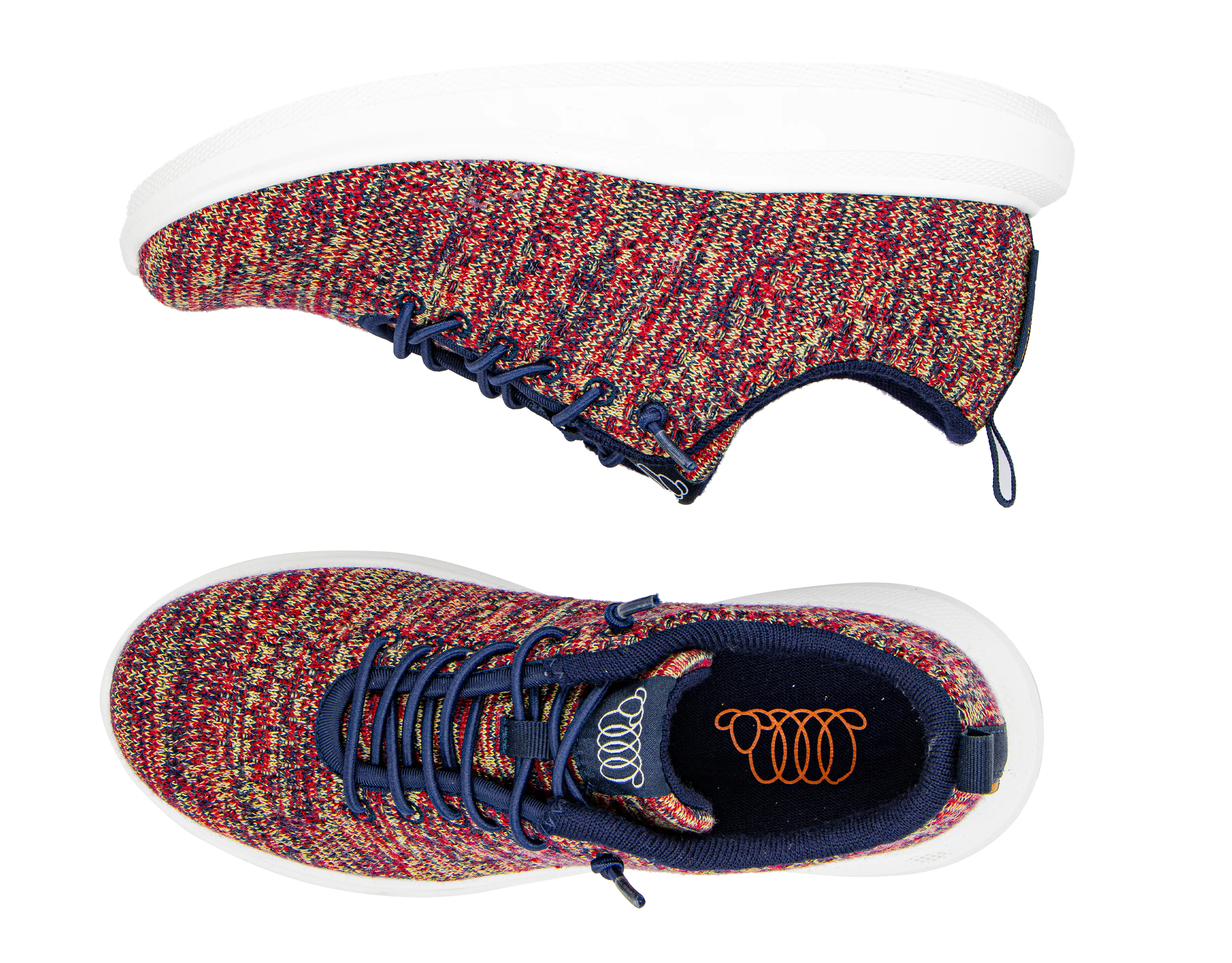 Woolloomooloo  Coogee Multi Merino Wool Sneaker 100% Merino Wool Shoe